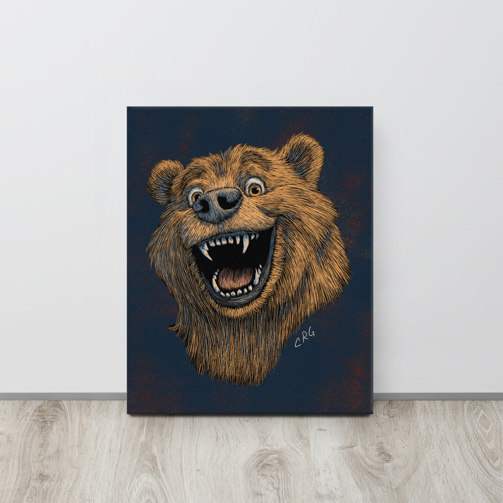 Happy Grizzly Bear, 2024