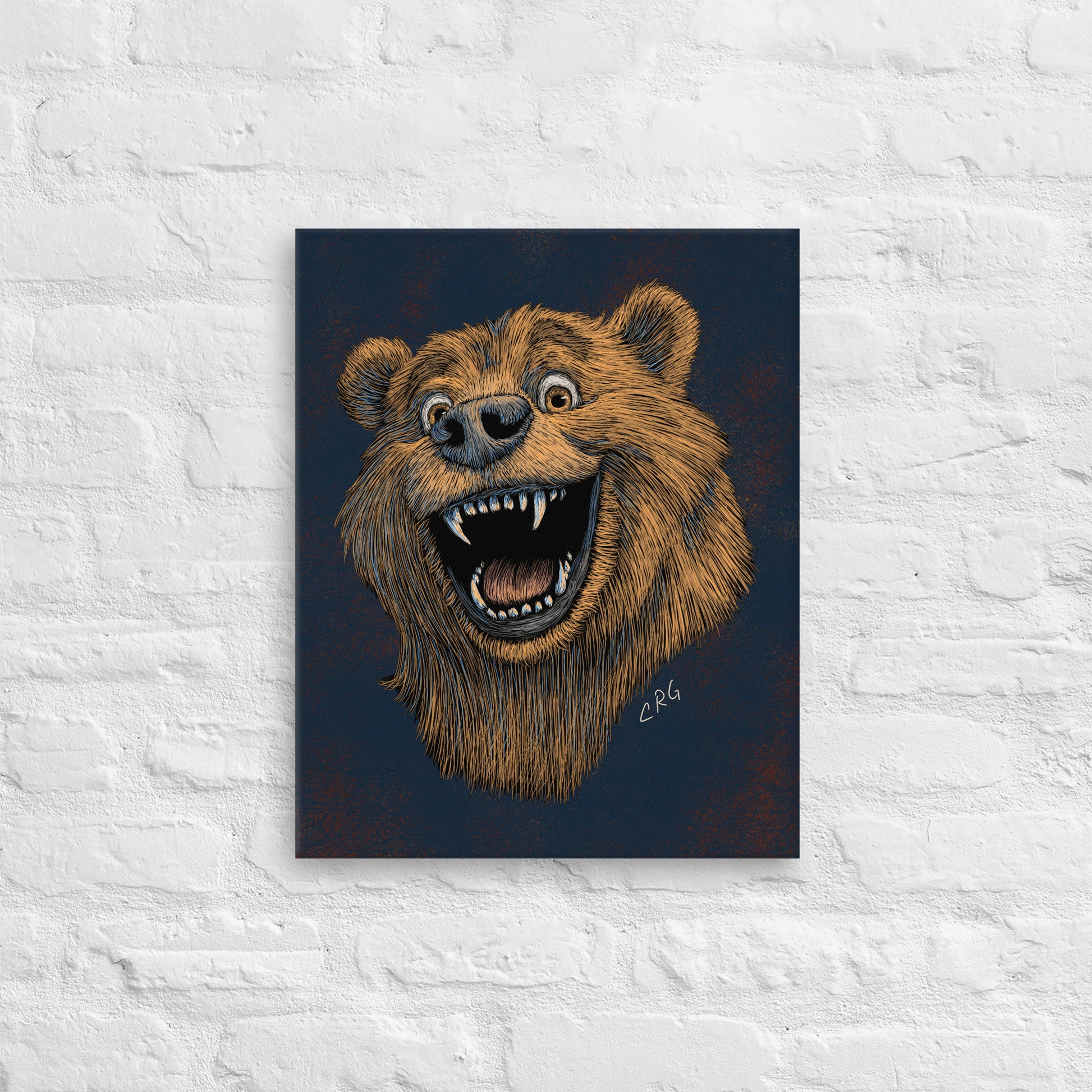 Happy Grizzly Bear, 2024