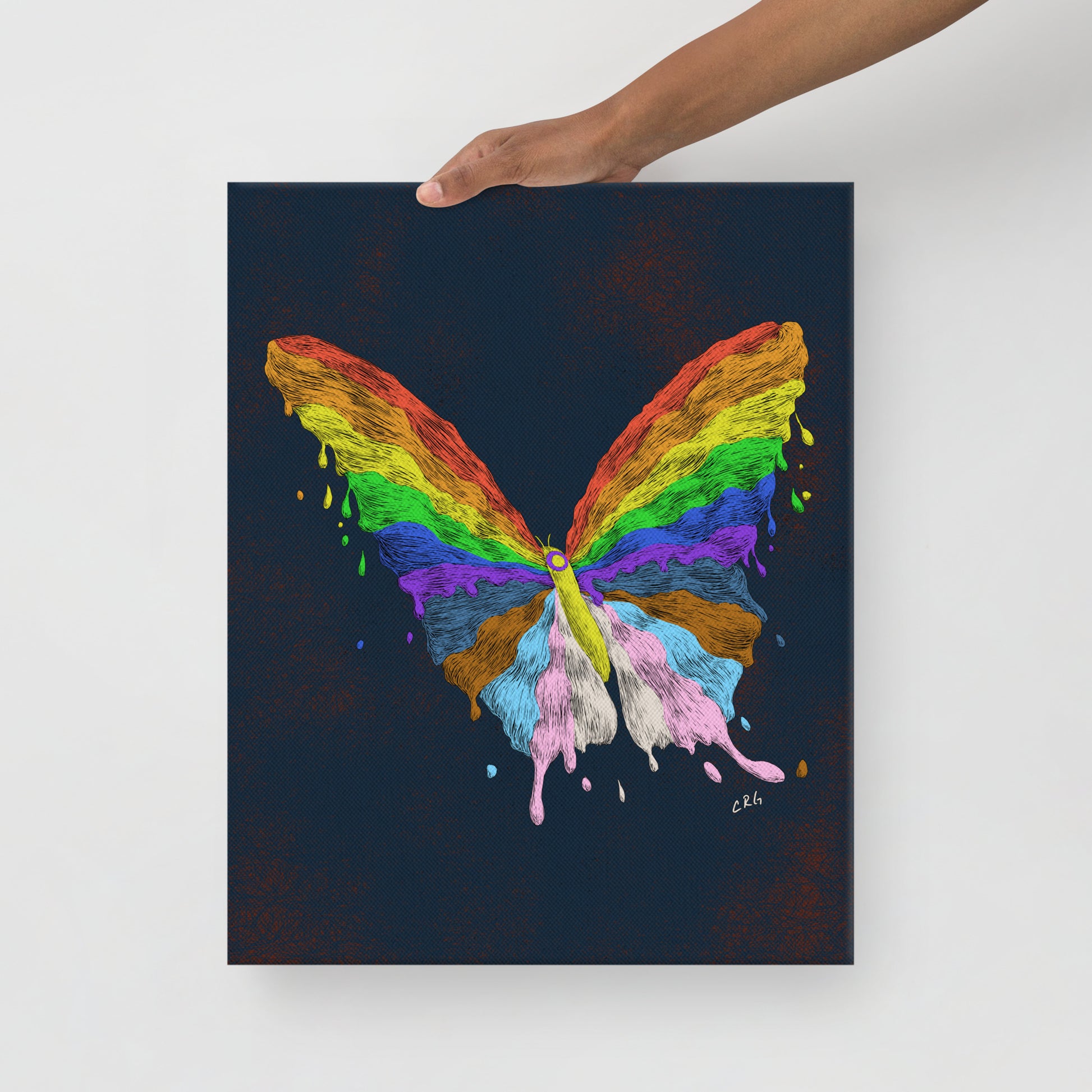 Dripping Pride Butterfly, 2025